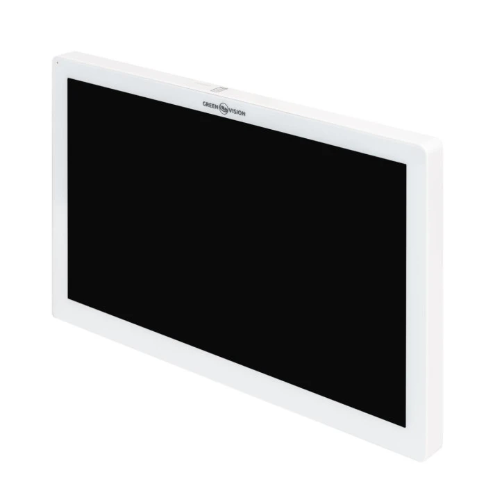 Цветной Wi-Fi AHD видеодомофон GreenVision GV-061-AHD-M-VD10SD White