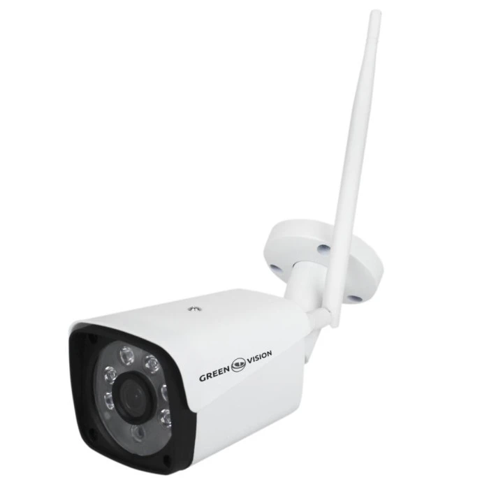 Комплект видеонаблюдения беспроводной Wi-Fi на 2 камеры 3MP GreenVision GV-IP-K-W57/02 (Lite)