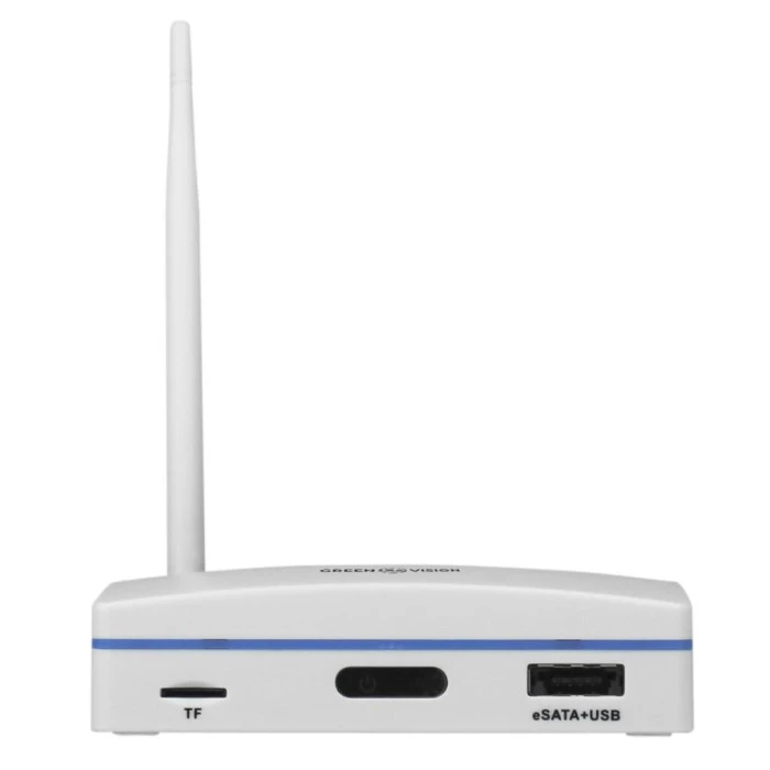 Комплект видеонаблюдения беспроводной Wi-Fi на 2 камеры 3MP GreenVision GV-IP-K-W57/02 (Lite)