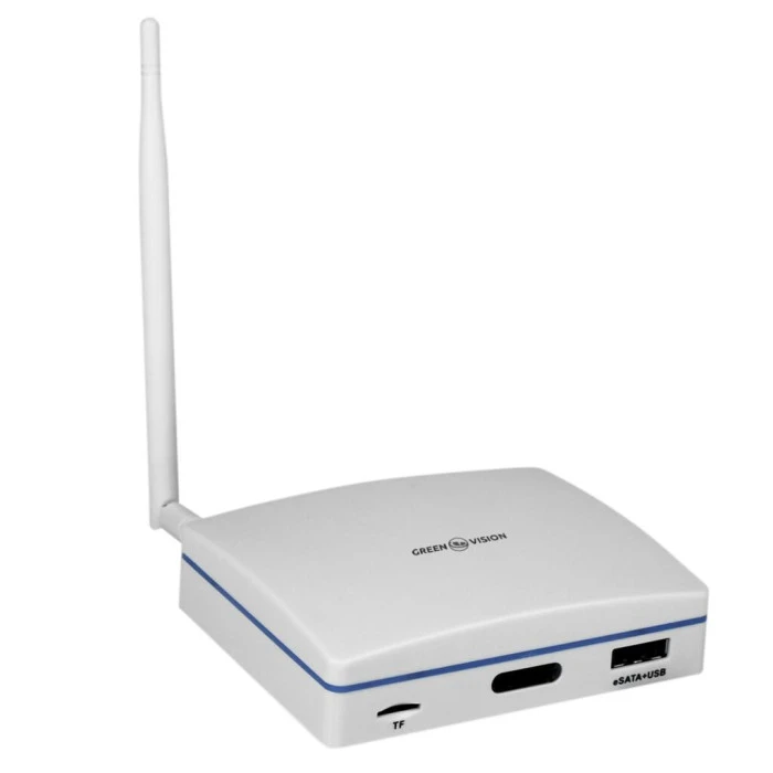 Комплект видеонаблюдения беспроводной Wi-Fi на 2 камеры 3MP GreenVision GV-IP-K-W57/02 (Lite)