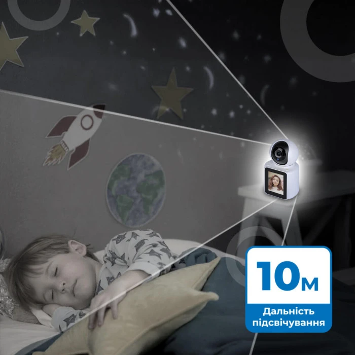 Беспроводная поворотная камера с экраном GV-196-DIG20-10 PTZ 2MP