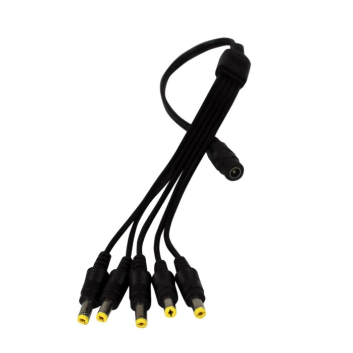 Комплект видеонаблюдения уличный на камеры 4 цилиндрические камеры (LED подсветка) 5MP GV-K-E34/04