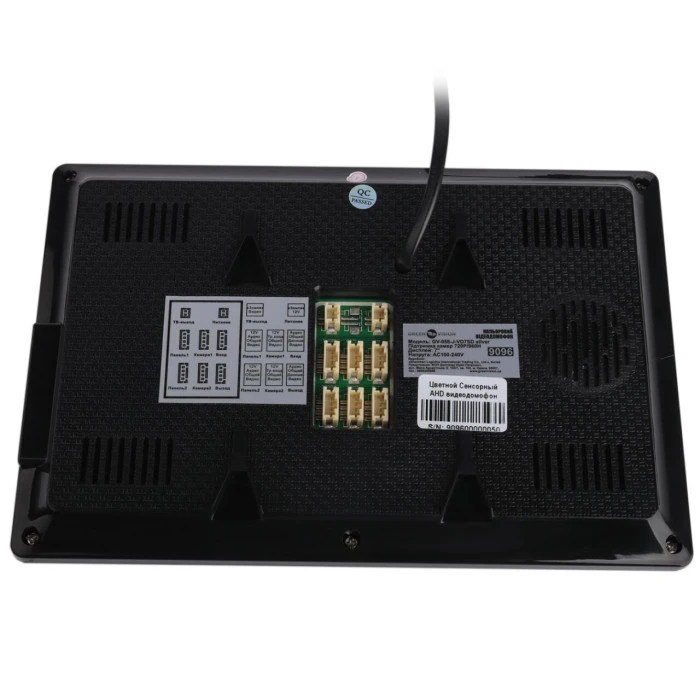 Цветной сенсорный AHD видеодомофон GV-056-AHD-J-VD7SD silver