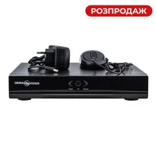 IP відеореєстратор 9-канальний 8MP NVR GreenVision GV-N-S012/09 (Lite)