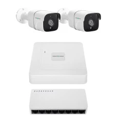 Комплект відеоспостереження на 2 камери GV-IP-K-W97/2 4MP