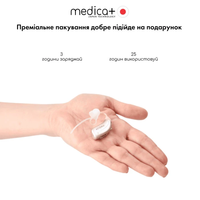 Універсальний слуховий апарат MEDICA+ Sound Control 15 (Japan)