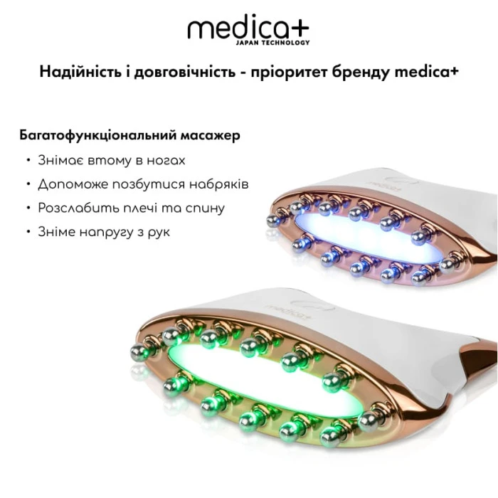 Мікрострумовий ліфтинг-масажер MEDICA+ Skin Lifting 5.0 (Japan)