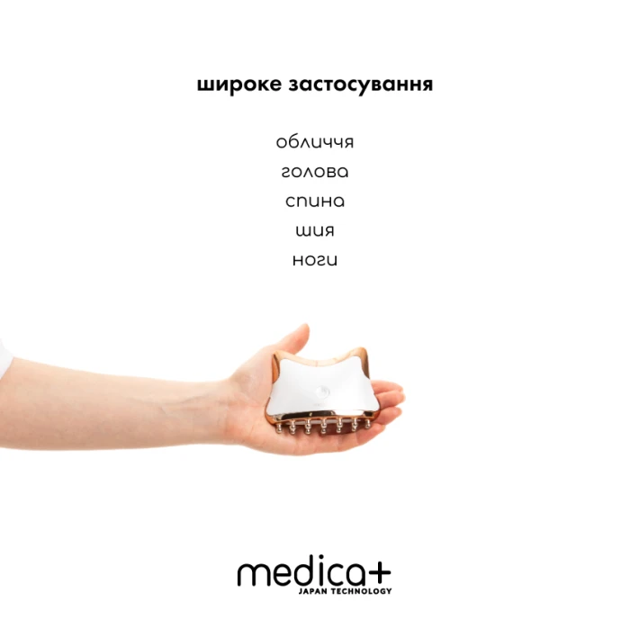 Мікрострумовий ліфтинг-масажер MEDICA+ Skin Lifting 5.0 (Japan)
