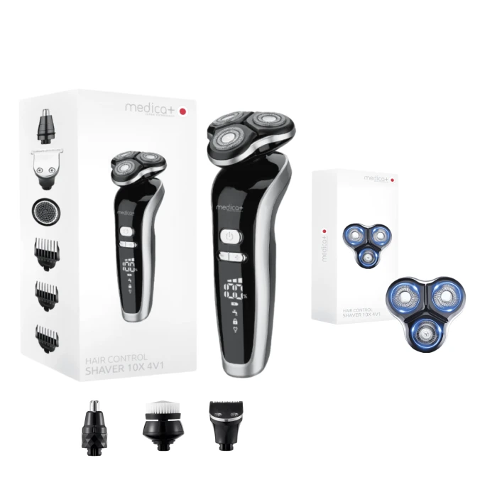Электробритва 4в1 MEDICA+ Shaver 4v1 + Насадка для бритья (1 шт) (Japan)