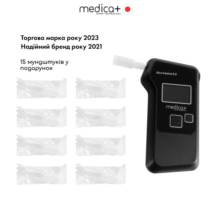 Алкотестер електрохімічний MEDICA+ Alco Control 9.0 PRO (Japan)