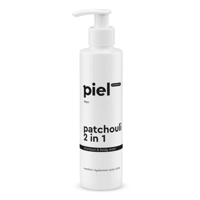 Piel Cosmetics Мужской шампунь-гель для душа из услышали Patchouli Shampoo-Body Wash 2 in 1 (250 мл)