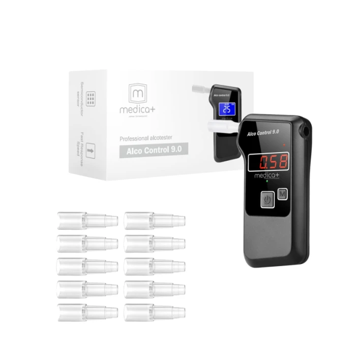 Алкотестер электрохимический MEDICA+ Alco Control 9.0 PRO Комплект мундштуков 100шт. (Japan)