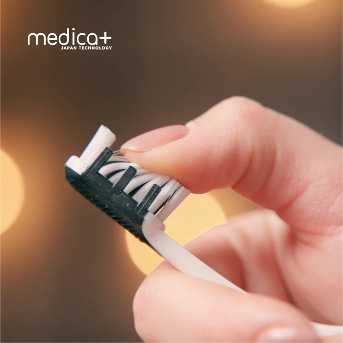 Набір звукових зубних щіток MEDICA+ PROBRUSH 7.0 black + silver (Japan)