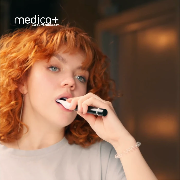 Набір звукових зубних щіток MEDICA+ PROBRUSH 7.0 black + silver (Japan)