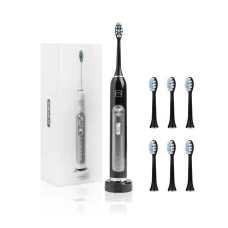 Ультразвукова зубна щітка MEDICA+ PROBRUSH 9.0 black + насадки (6 шт) (Japan)