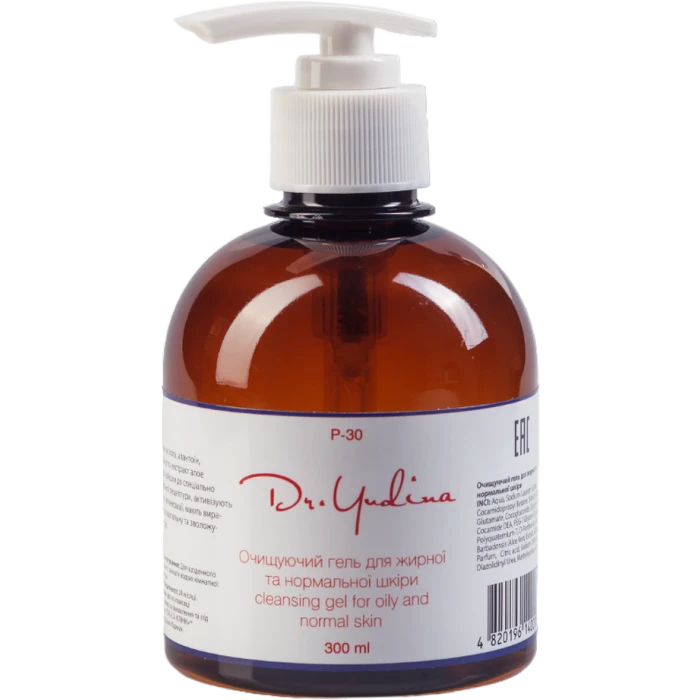 Dr. Yudina Очищающий гель для жирной/нормальной кожи