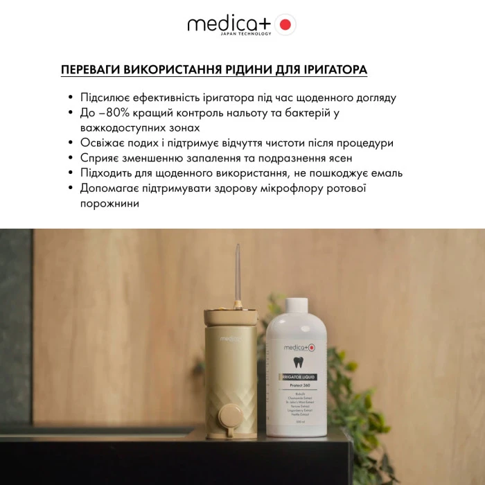 Рідина для іригатора MEDICA + Protect 360 (500 мл)