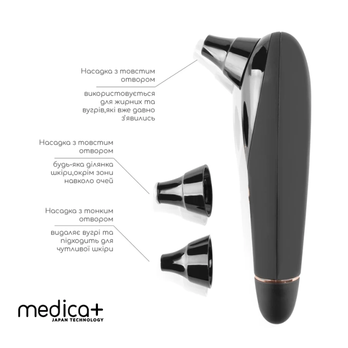 Вакуумный очиститель кожи и пор Medica+ SKINCLEANER 9.0 BL