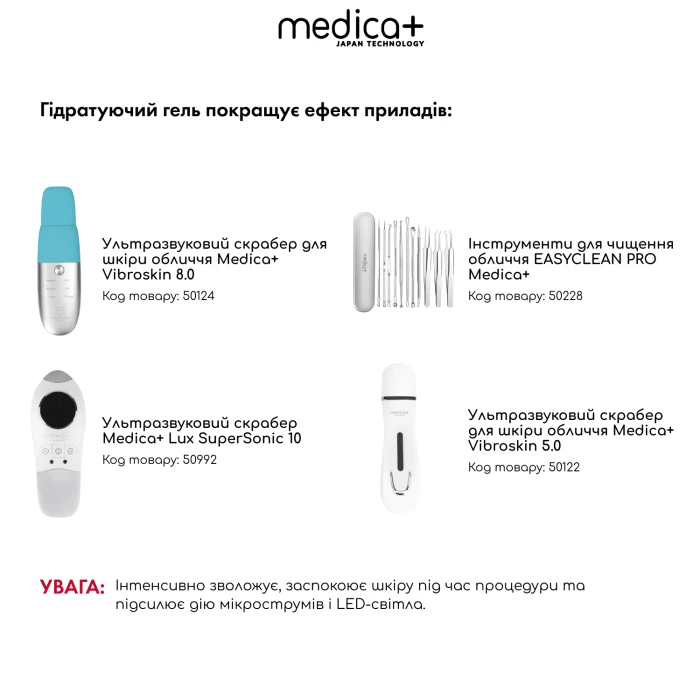 Гідратуючий гель MEDICA+ Hydration Gel (400 мл)