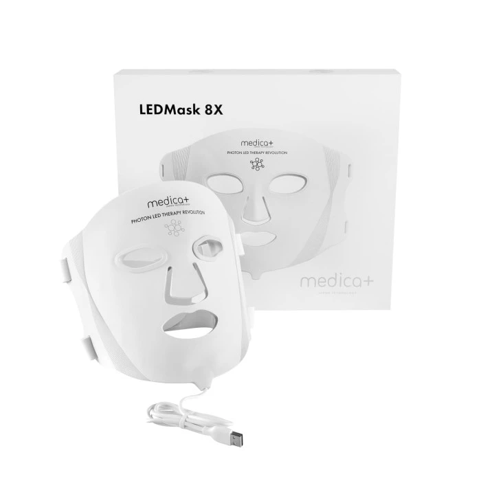 LED-маска для светотерапии MEDICA+ LEDMask 8X (Japan)