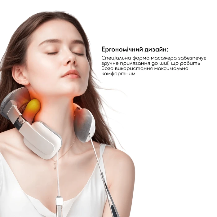 Массажер для шеи, плеч и спины 4 в 1 MassPro 4.0