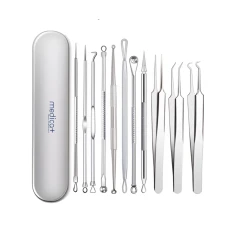 Стальные инструменты для чистки лица MEDICA+ EasyClean PRO (Japan)