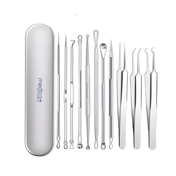 Сталеві інструменти для чищення обличчя MEDICA+ EasyClean PRO (Japan)