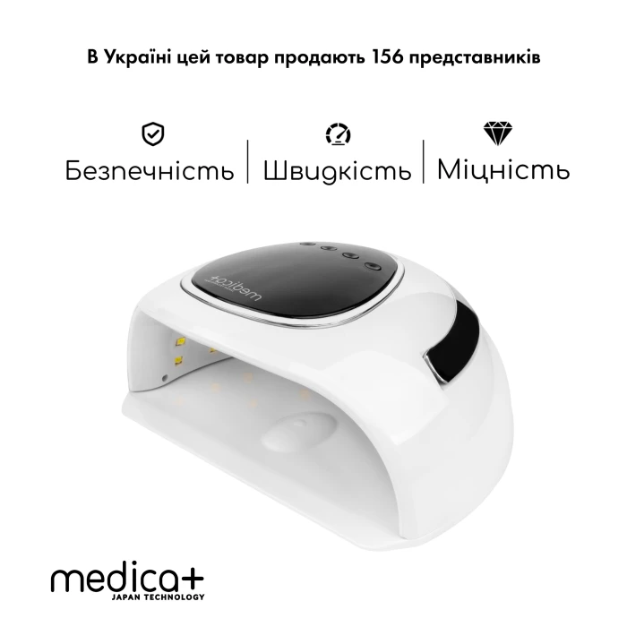 Лампа для маникюра MEDICA+ NailControl 10 LED + UV 146W (Japan)