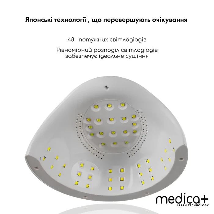 Лампа для маникюра MEDICA+ NailControl 10 LED + UV 146W (Japan)
