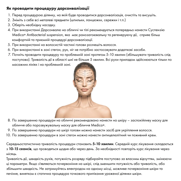 Аппарат Дарсонваль MEDICA+ Lux Darsoline 8.0 (Japan)