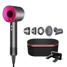 Профессиональный фен для волос Hair Pro с 5 насадками и кейсом