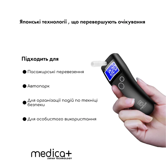 Алкотестер MEDICA+ Alco Control 8.0+ Комплект мундштуков 40шт.