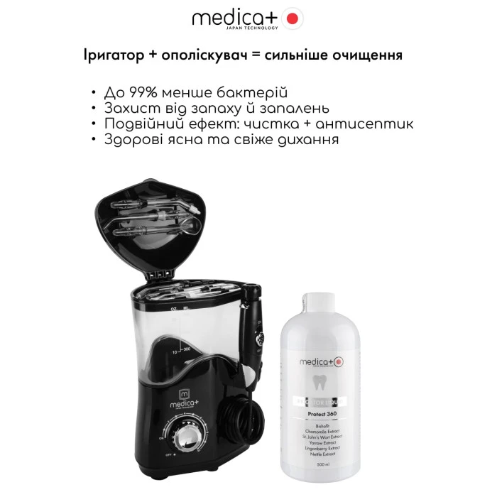 Стационарный ирригатор MEDICA+ PROWATER STATION 7.0 BL (Japan)