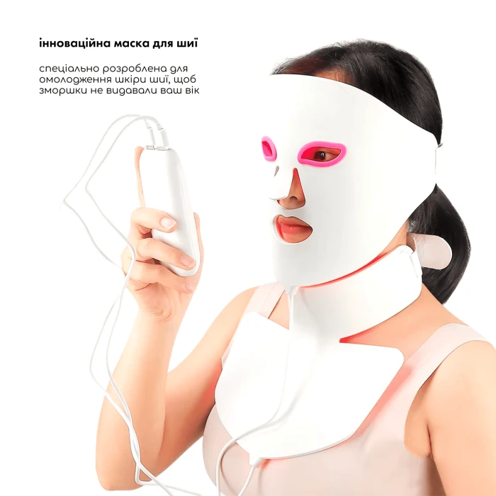 LED-маска для шеи и декольте MEDICA+ LEDMask 8X (Japan)