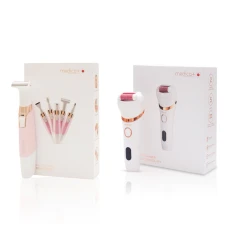 Набор Электрическая роликовая пилка-пемза 4в1 Medica+ BodyControl 4v1 + Триммер Электростанок 5в1 Medica+ G-Trimmer 5v1