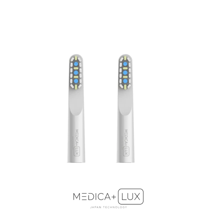 Отбеливающая звуковая зубная щетка MEDICA+ Lux 10ХN Aluminum Portable Rose Gold (Japan)