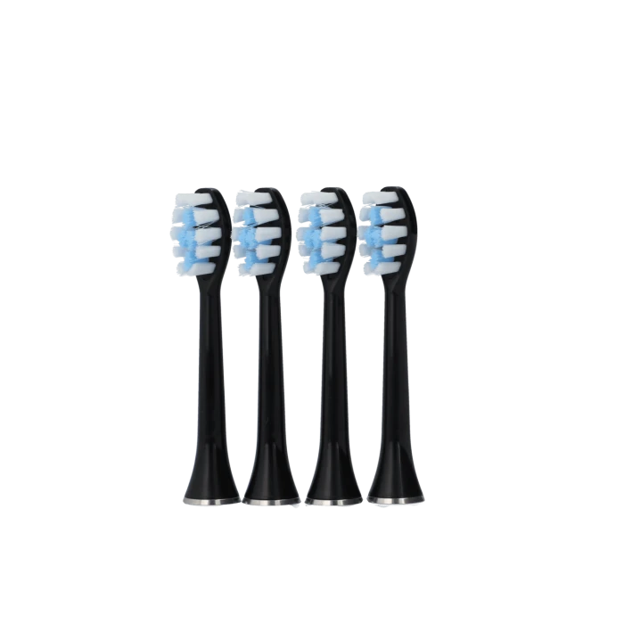 Насадки для ультразвуковой зубной щетки MEDICA + PROBRUSH 9.0 black (4 шт) (Japan)