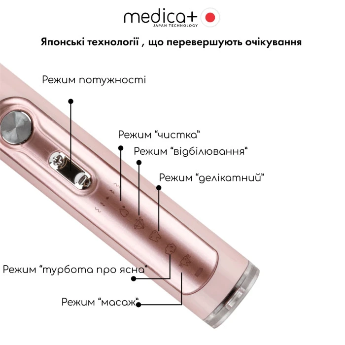 Ультразвуковая зубная щетка MEDICA+ PROBRUSH 9.0 fuchsia (Japan)