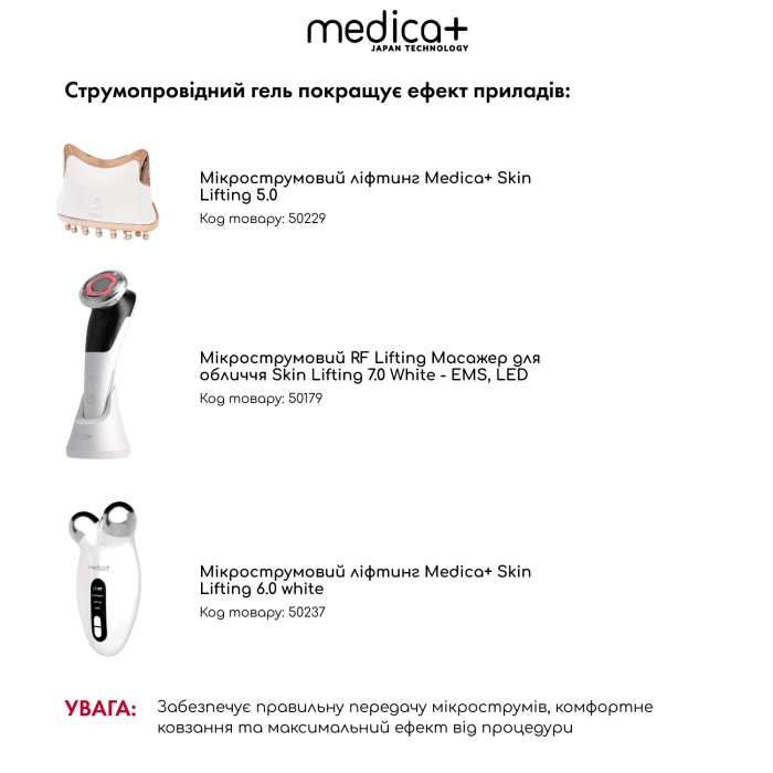 Струмопровідний гель MEDICA+ Conductive Lifting Gel (400 мл)