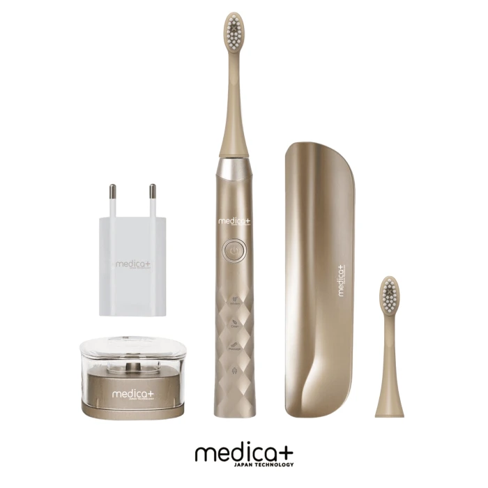 Насадка для звуковой зубной щетки MEDICA+ ProBrush 11 Gold (2 шт)