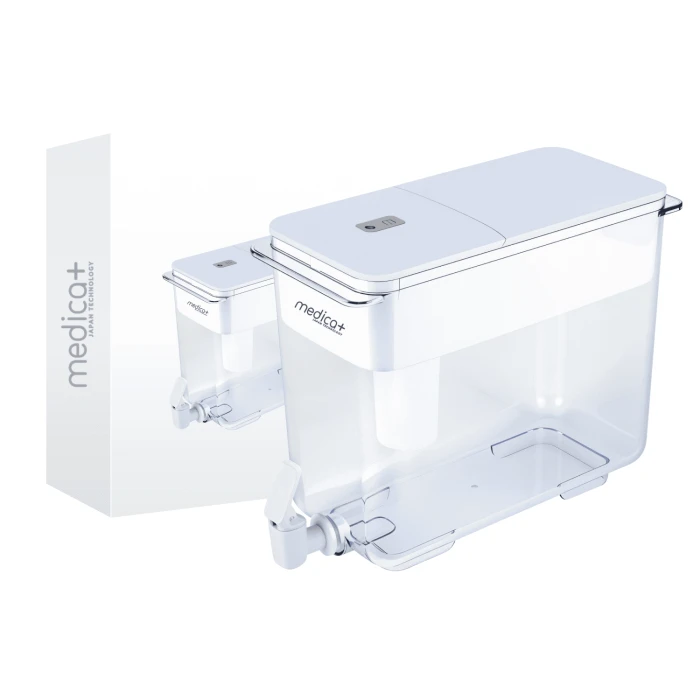 Фильтр для воды с дозатором MEDICA+ 7 литров (White) (Japan)