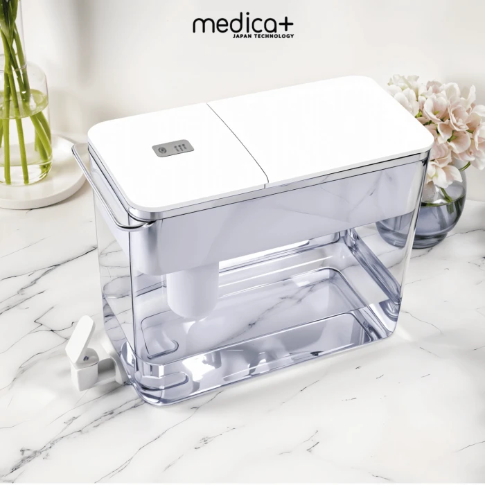 Фильтр для воды с дозатором MEDICA+ 7 литров (White) (Japan)