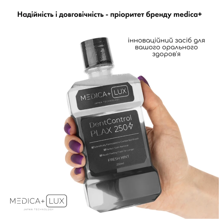 Ополаскиватель для рта Medica+ PLAX DentControl 250