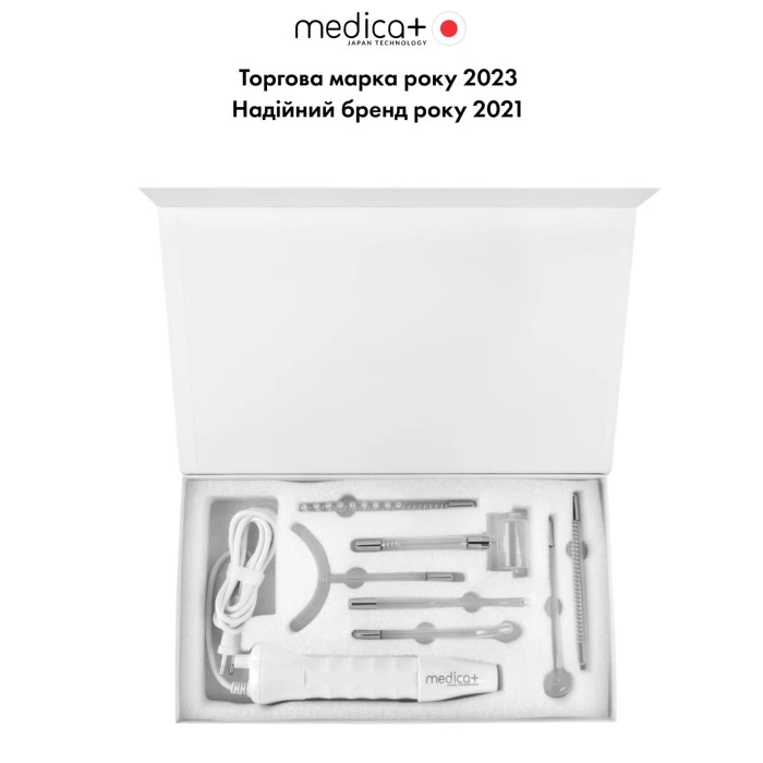 Портативный дарсонваль MEDICA+ DARSOLINE 7.0 Сase Pro (Japan)