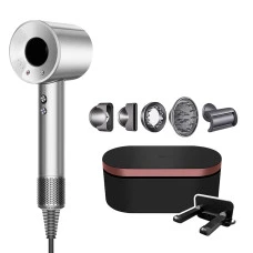 Профессиональный фен для волос Hair Pro с 5 насадками и кейсом Silver