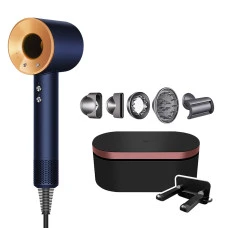 Профессиональный фен для волос Hair Pro с 5 насадками и кейсом Blue