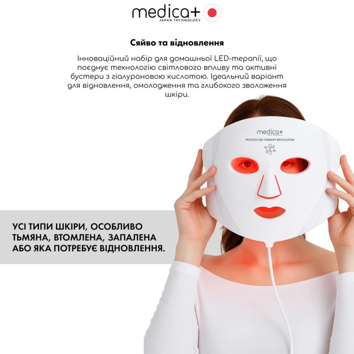 Набір MEDICA+ LED Beauty Box “Сяйво та відновлення” (Japan)