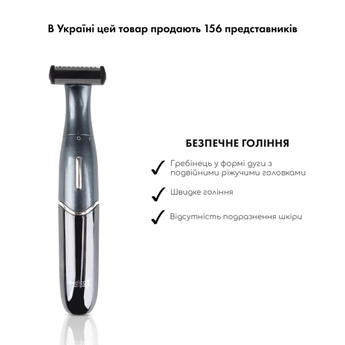 Триммер Электростанок 4в1 MEDICA+ Trimmer 8.0 + Насадки (2 шт) (Japan)