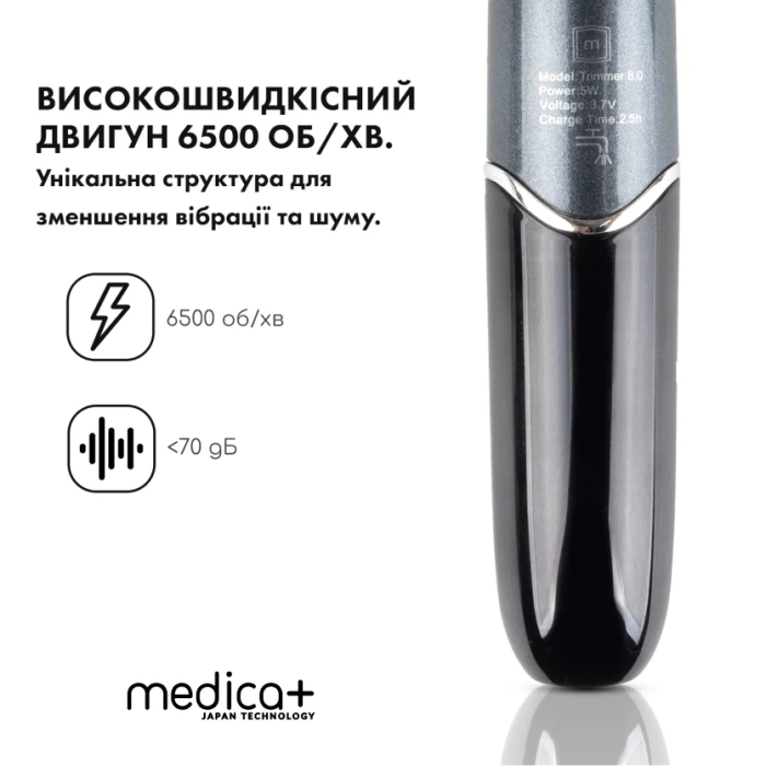 Триммер Электростанок 4в1 MEDICA+ Trimmer 8.0 + Насадки (2 шт) (Japan)