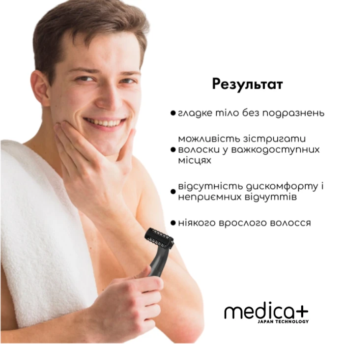 Триммер Электростанок 4в1 MEDICA+ Trimmer 8.0 + Насадки (2 шт) (Japan)